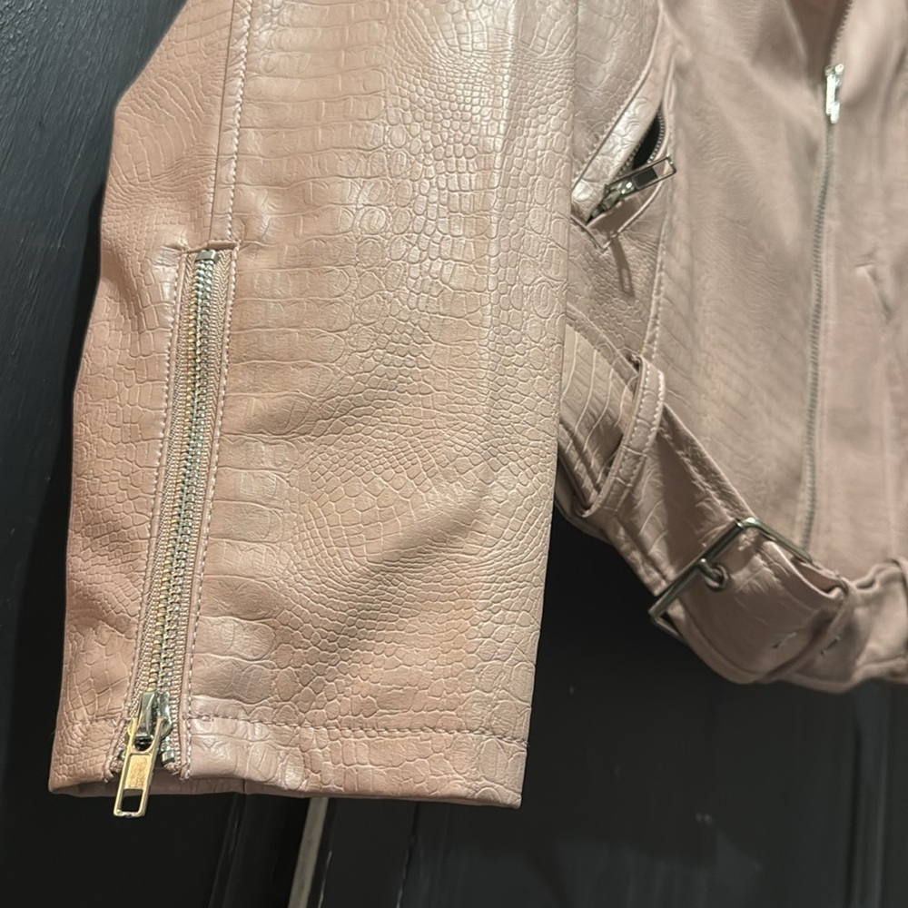 Zenana Faux Leather Moto Jacket - Picture 8 of 11